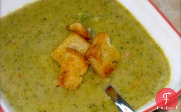 Zupa z brokułów krem