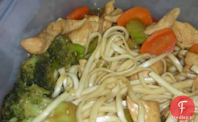 Kurczak Teriyaki Z Makaronem