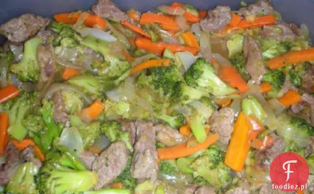Low Carb wołowina i brokuły Stir Fry