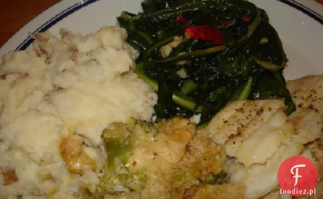 Zapiekanka z ziemniaków i brokułów