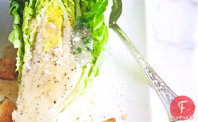 Sałata Little Gem Z Sosem House Caesar