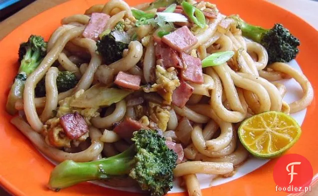 Simple Stir-fried Udon