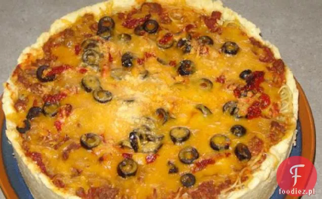 Mile High Spaghetti Pie