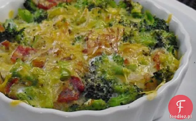 Wicklewood brokuły i boczek Crust Less Quiche