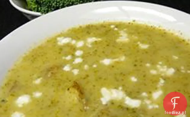 Zupa brokułowa i Stilton