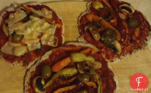 Szybka i łatwa Pizza pełnoziarnista-wegetariańska, wegańska