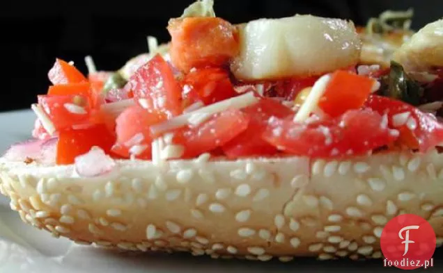 Przegrzebek Bruschetta