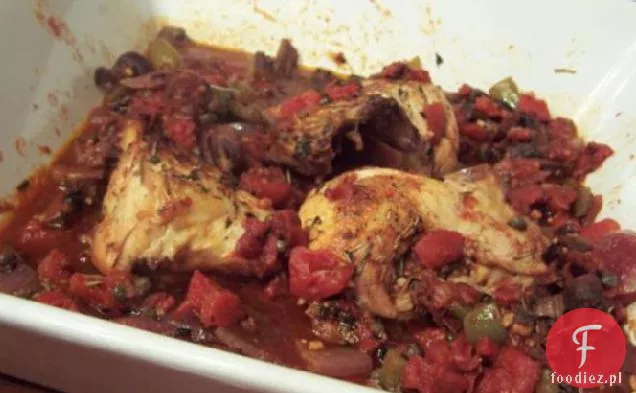 Pieczony Kurczak Cacciatore