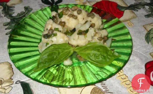 Kalafior z kaparami En Vinaigrette s ' il Vouz Plait
