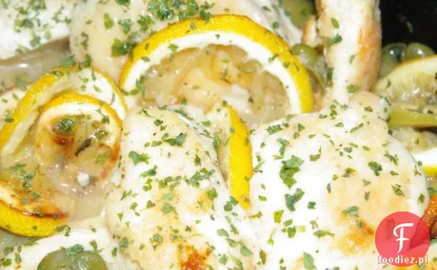 Lower Carb Lemon Caper Chicken