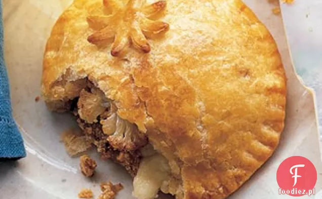 Pieczone placki z kalafiorem i Manchego