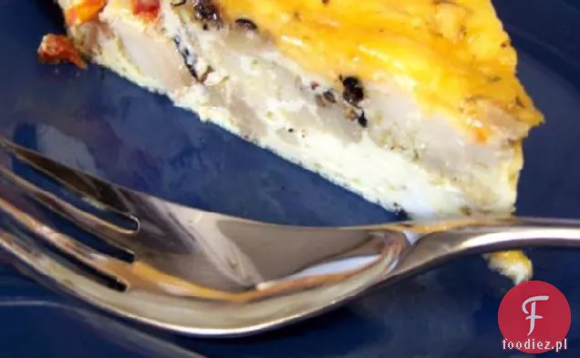 Ciasto / Quiche z kalafiorem i suszonymi pomidorami