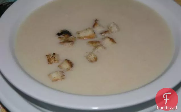 Zupa Serowa Z Pieczonego Kalafiora