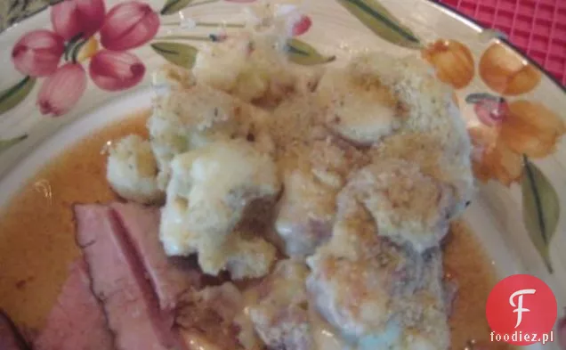 Pieczony Kalafior Z Parmezanem I Pancettą
