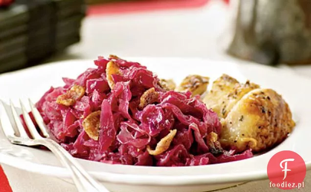 Kapusta duszona słodko-kwaśna (Rotkohl)