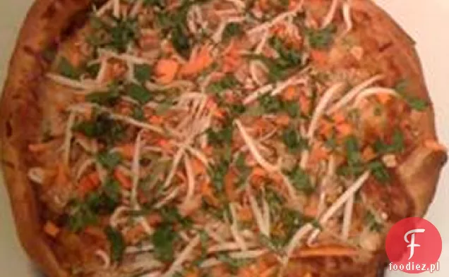 Tajska Pizza Z Kurczakiem