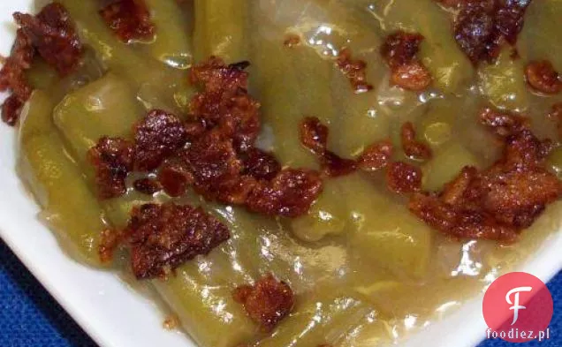 Fasolka szparagowa w sosie piwnym