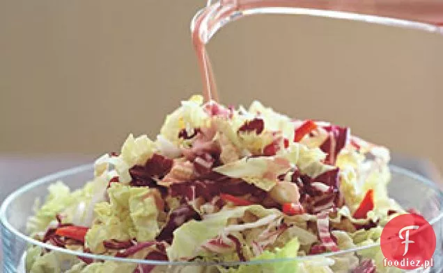 Kapusta Savoy I Radicchio Slaw Z Dressingiem Blood Orange