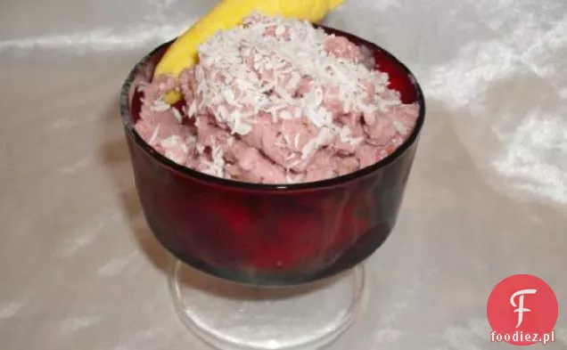 Kremowe lody waniliowe Kokosowe lub bananowe (bez mleka i soi