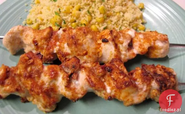 Suya (Nigeryjskie Szaszłyki Z Kurczaka)