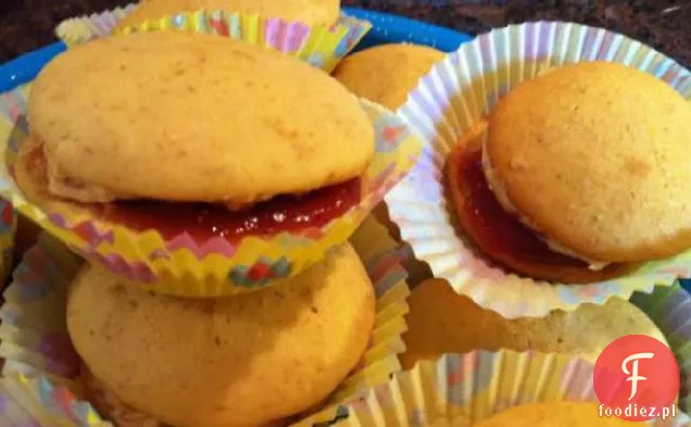PB & j Whoopie Pies (Cake Mix)