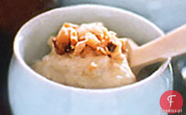 Pudding ryżowy z dodatkiem orzechów makadamia