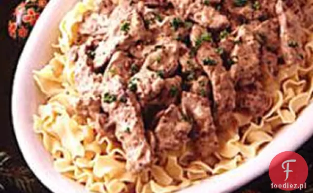 Red River Beef Stroganoff