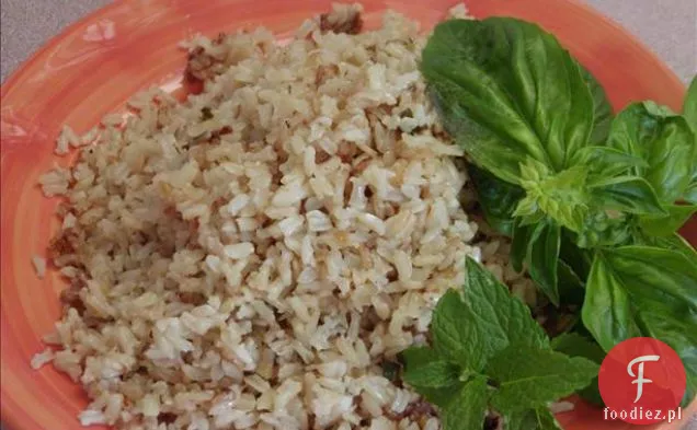 Ryż Basmati z bazylią i miętą