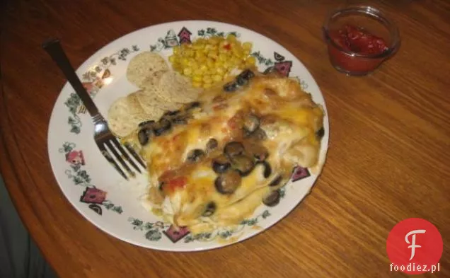Łagodne Burritos Z Kurczaka