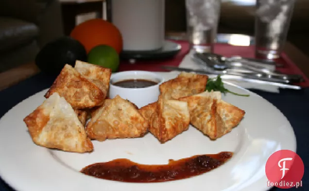 Cranberry-Crab Rangoon