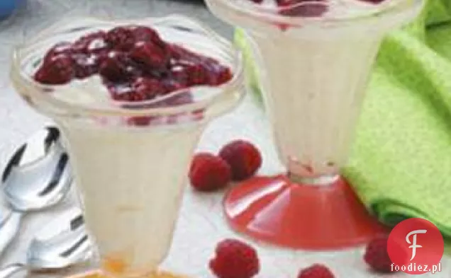 Malinowy Pudding Ryżowy