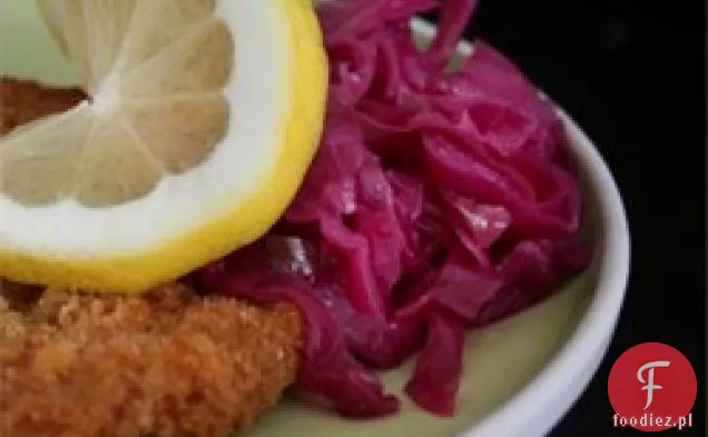 Wspaniała niemiecka czerwona kapusta babci Jeanette