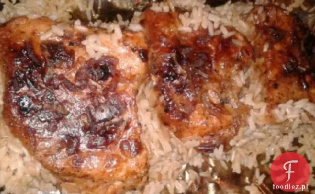 Kotlet Schabowy-Zapiekanka Ryżowa