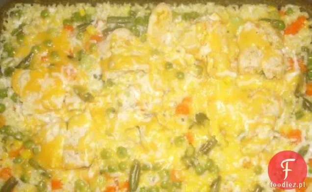 Campbells Cheesy Chicken & Rice Casserole