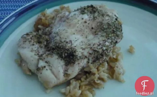 Lemon-Herb Chicken & Rice Bake
