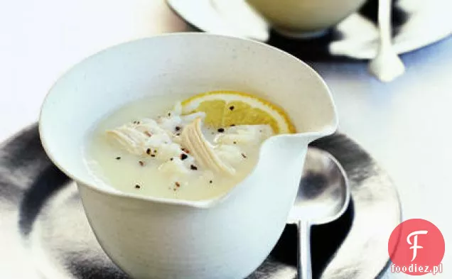 Avgolemono (Grecka Zupa Cytrynowo-Jajeczna)