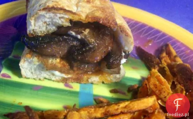 Buffalo Tofu Sandwich