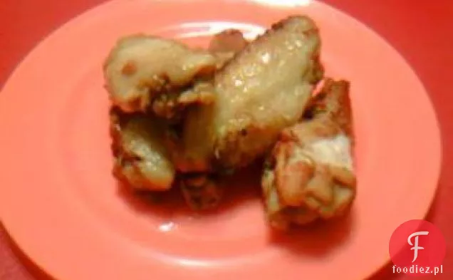 Hot Honey BBQ czosnek skrzydełka