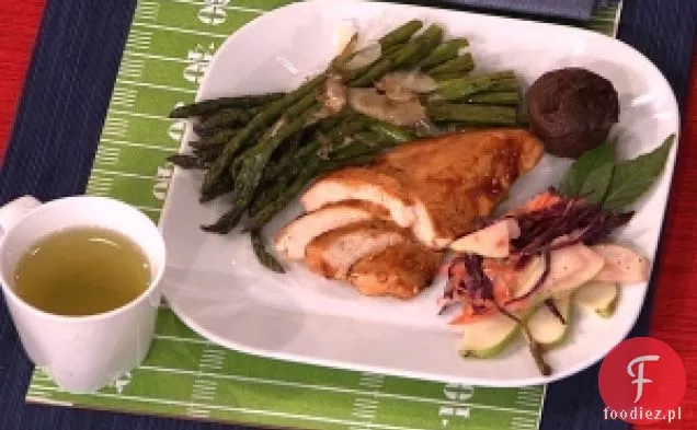 NFC ' s BBQ Chicken With Cabbage & Pear Slaw