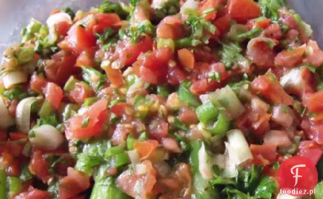 Szparagi Z Pomidorem Vinaigrette