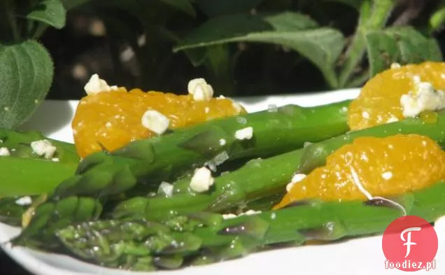 Szparagi grillowane z cytryną i tymiankiem