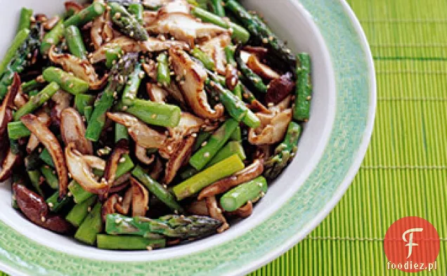 Szparagi i Shiitake Stir-Fry