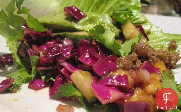 Paleo Tacos Z Kapustą Fioletową Slaw