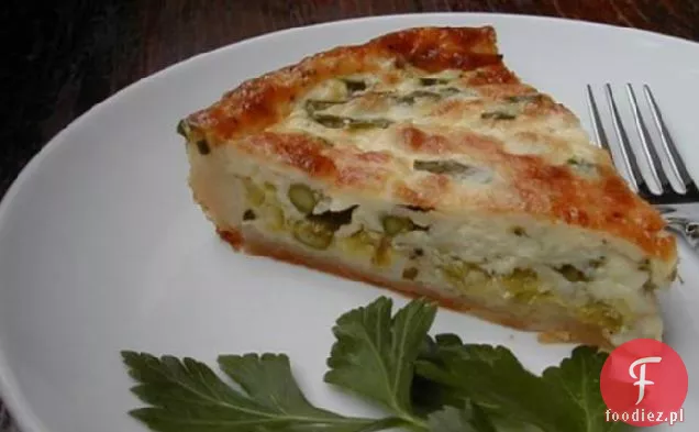 Tarta ze szparagami i porem Etty