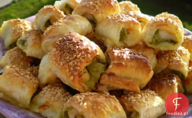 Roladki z kurczakiem i szparagami