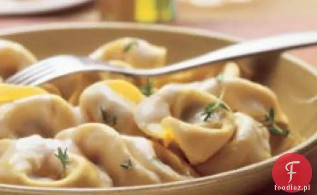 Kurczak i Prosciutto Tortelloni Gratinato