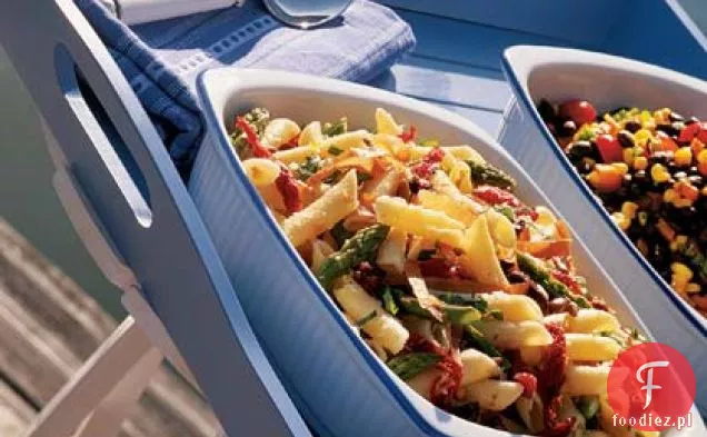 Sałatka makaronowa ze szparagami i Pecorino