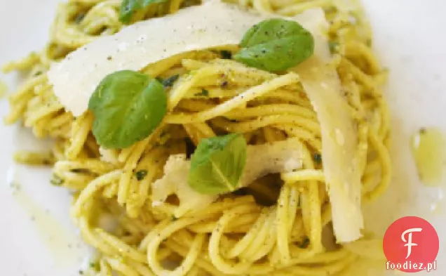 Spaghetti z Pistacją Pistou