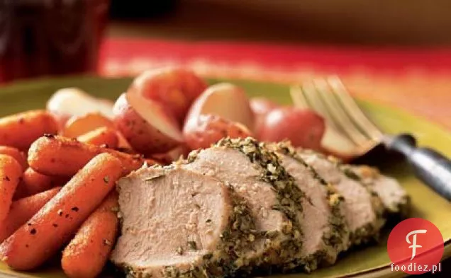 Polędwiczki wieprzowe z rozmarynem i czosnkiem