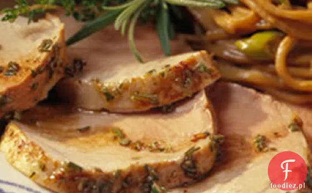 Grillowana polędwiczka wieprzowa z octem balsamicznym